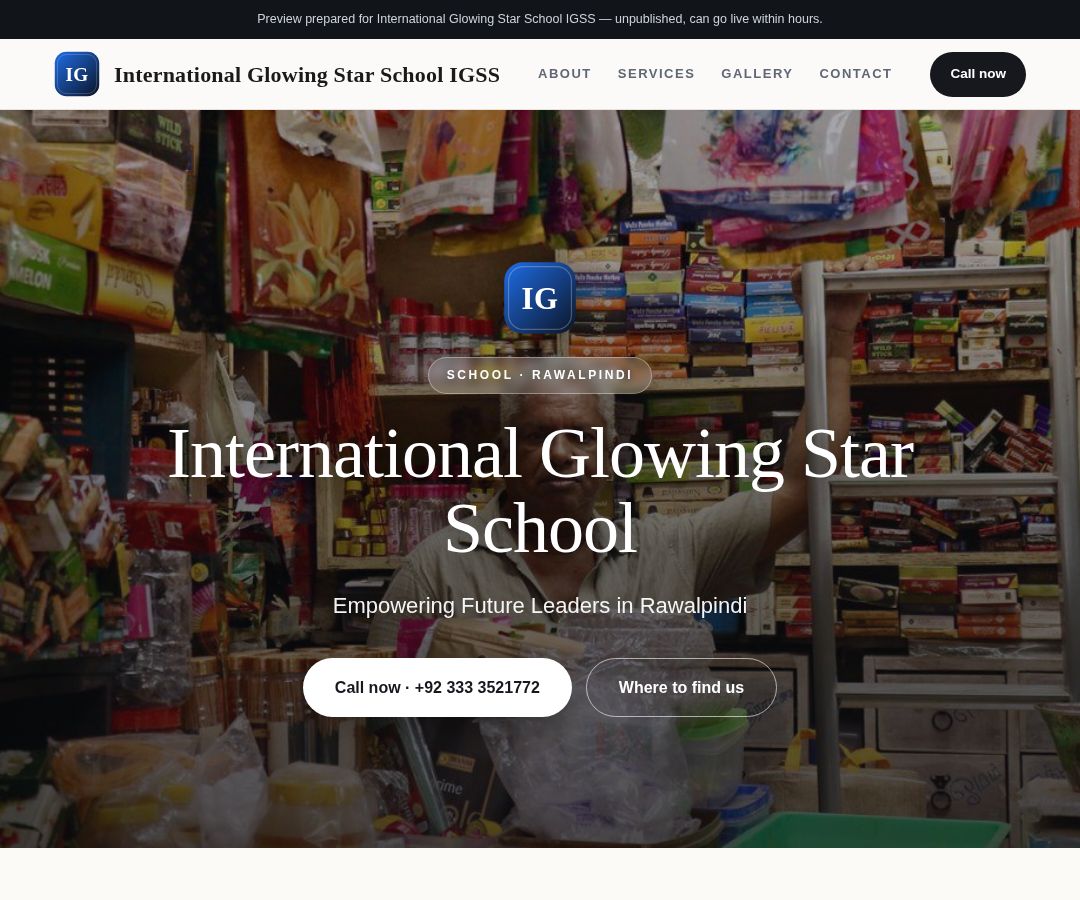 International Glowing Star School IGSS