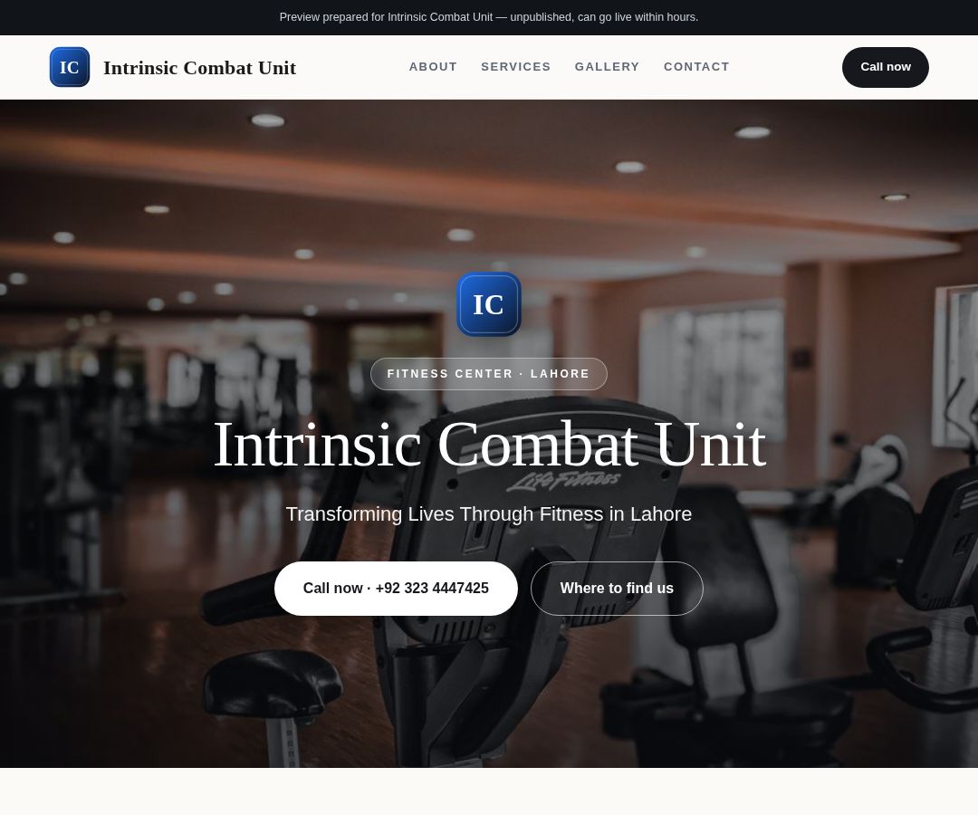 Intrinsic Combat Unit