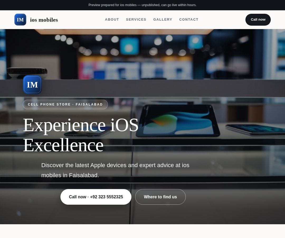 ios mobiles