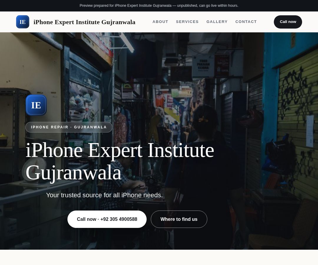 iPhone Expert Institute Gujranwala