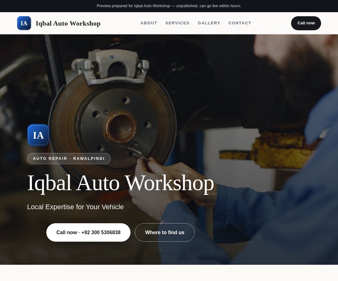 Iqbal Auto Workshop