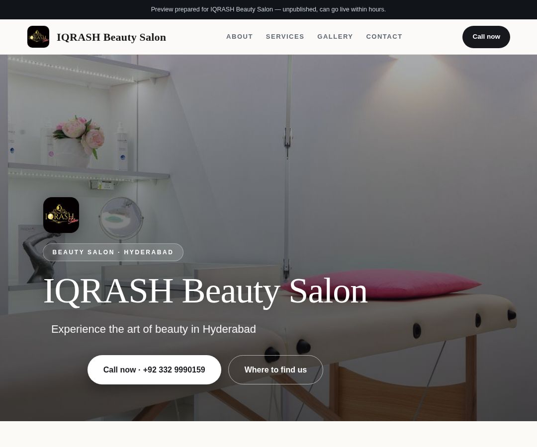 IQRASH Beauty Salon