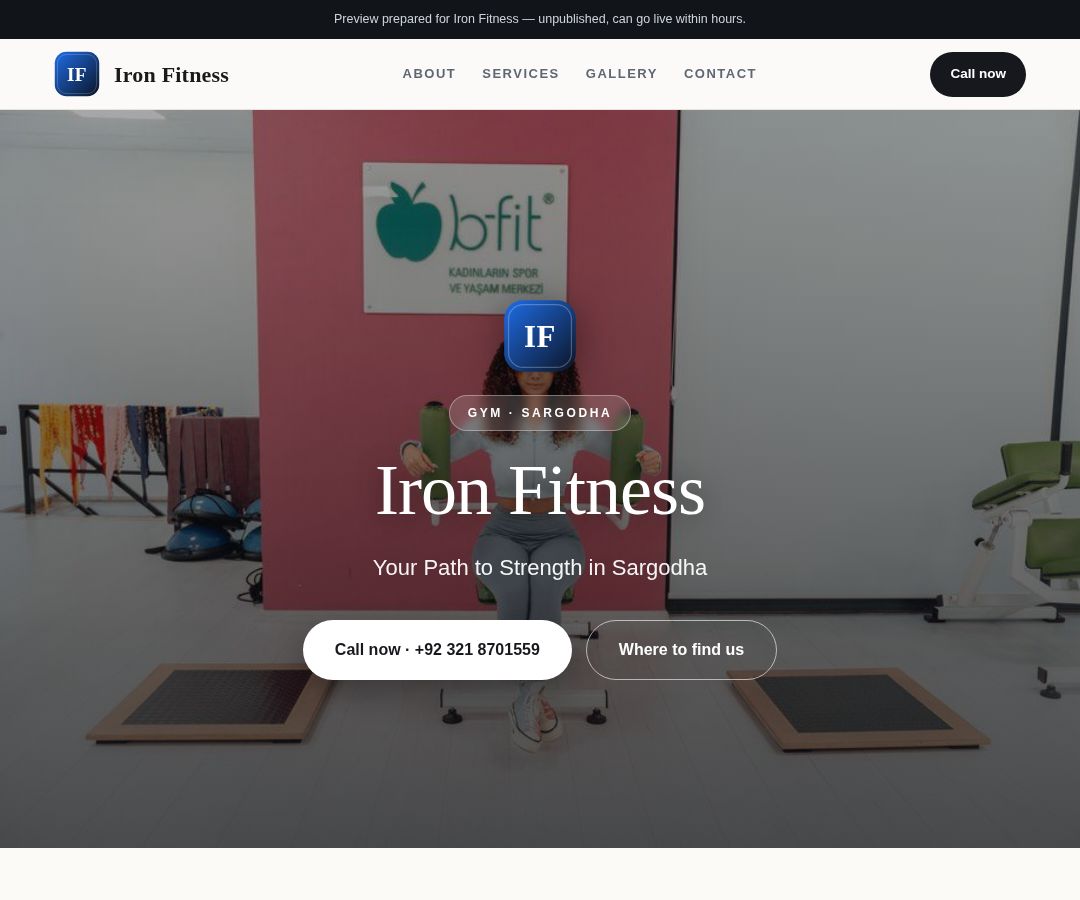 Iron Fitness