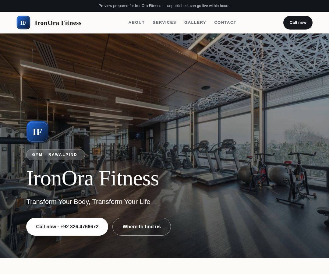 IronOra Fitness