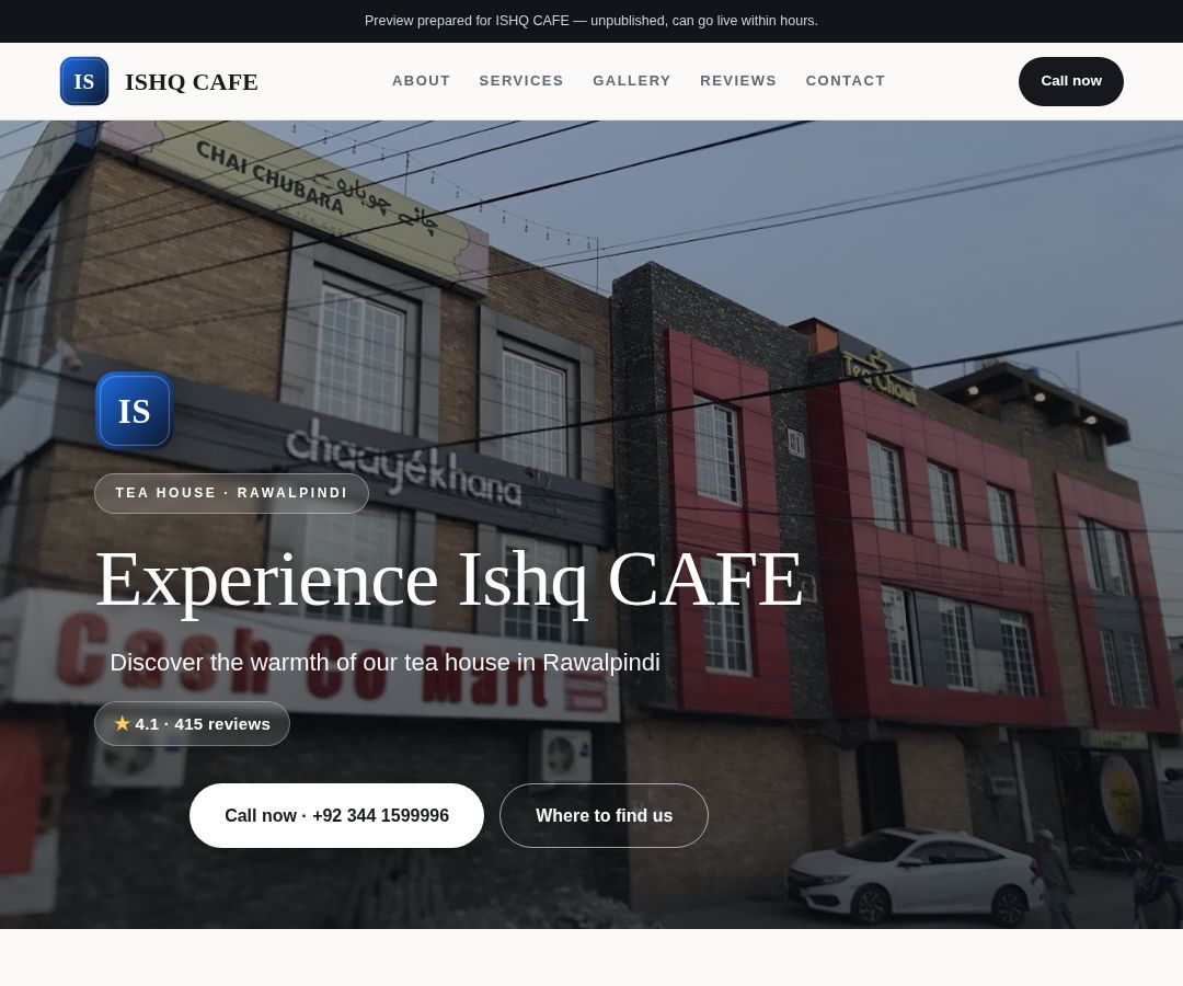 ISHQ CAFE