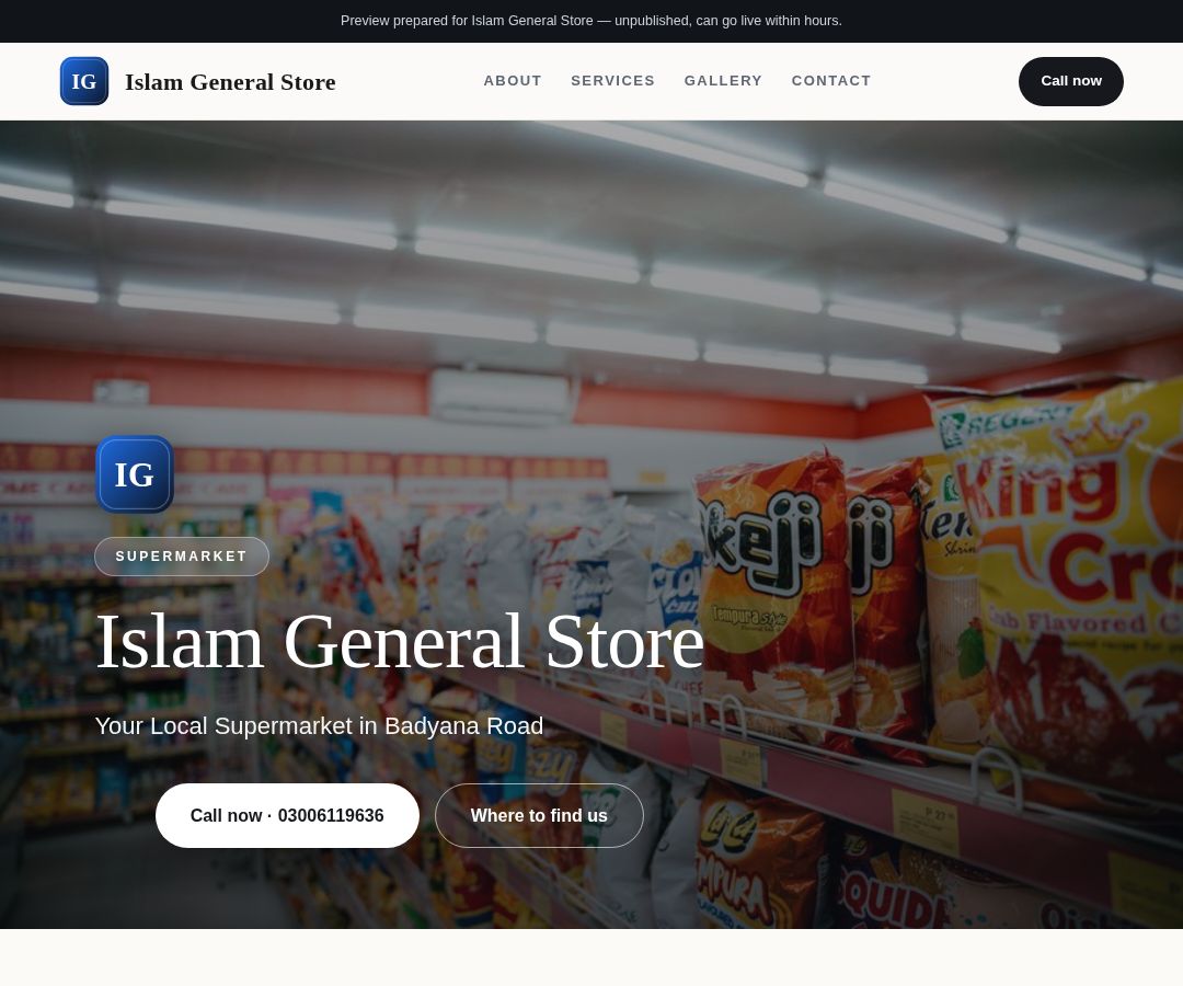 Islam General Store