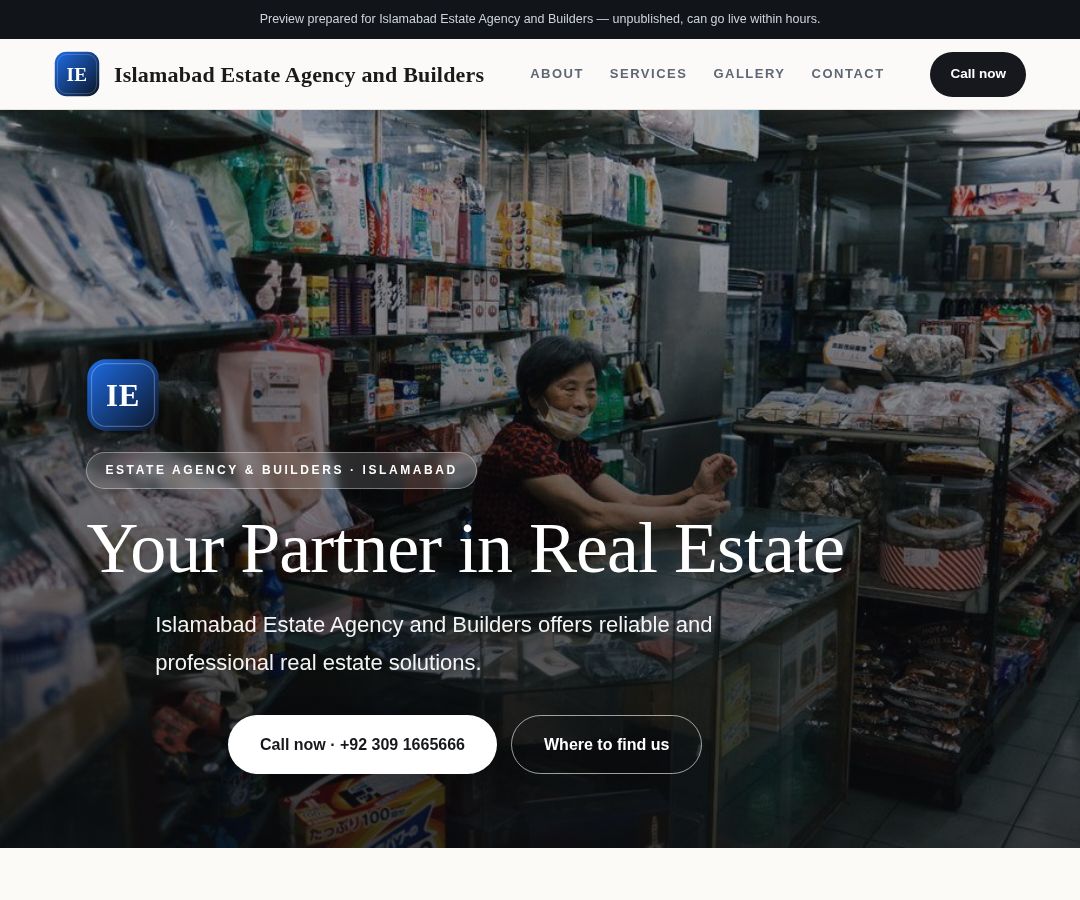 Islamabad Estate Agency and Builders