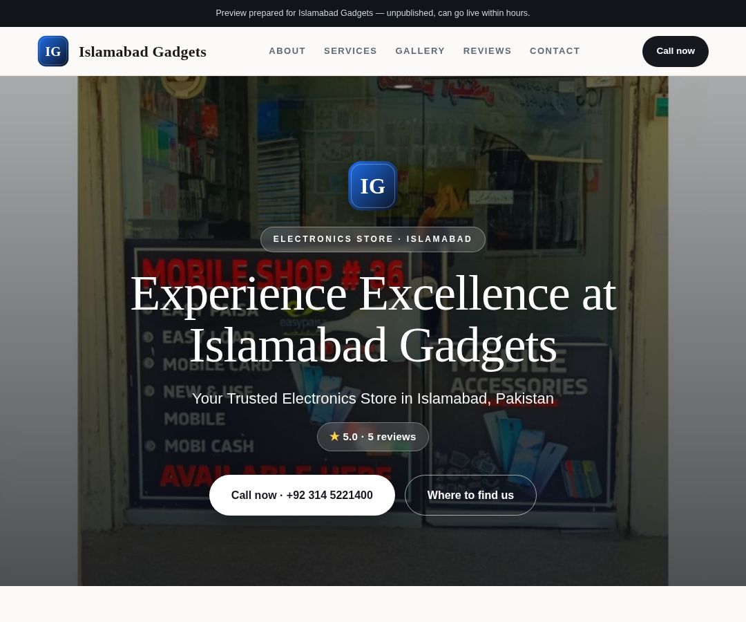 Islamabad Gadgets