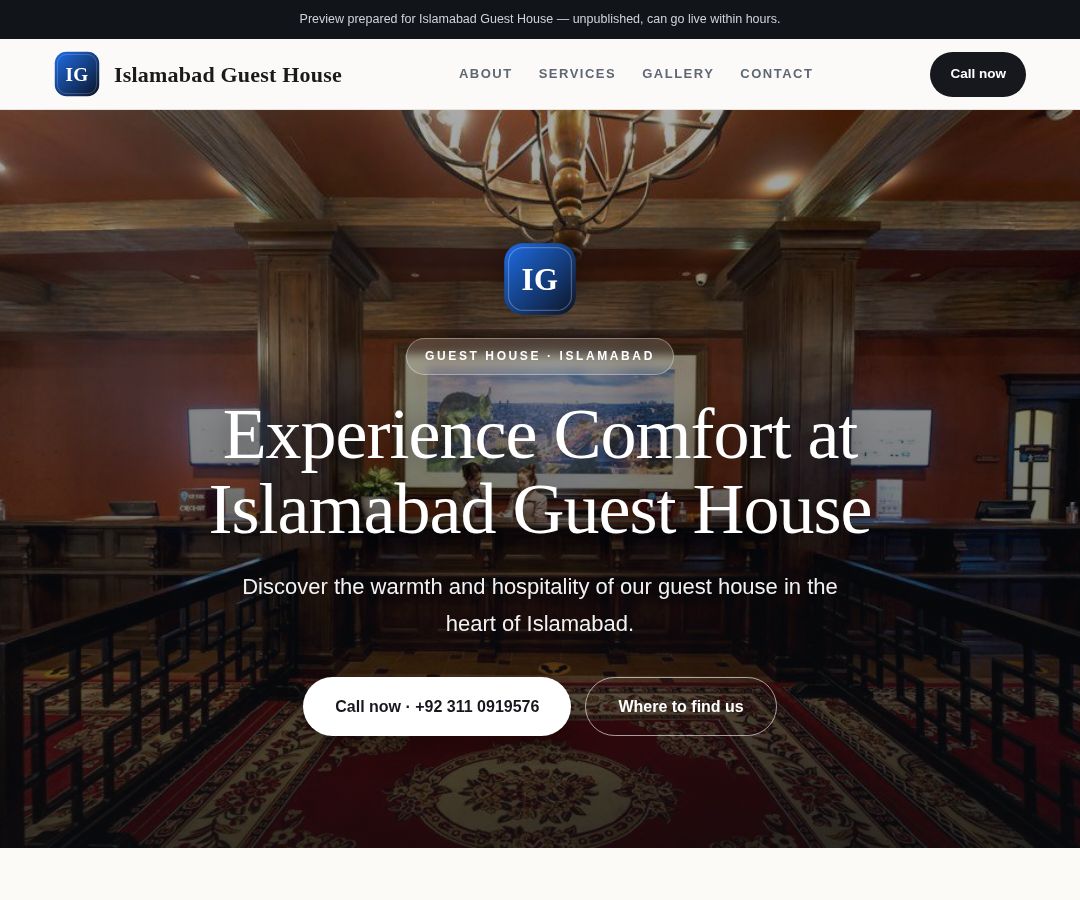 Islamabad Guest House