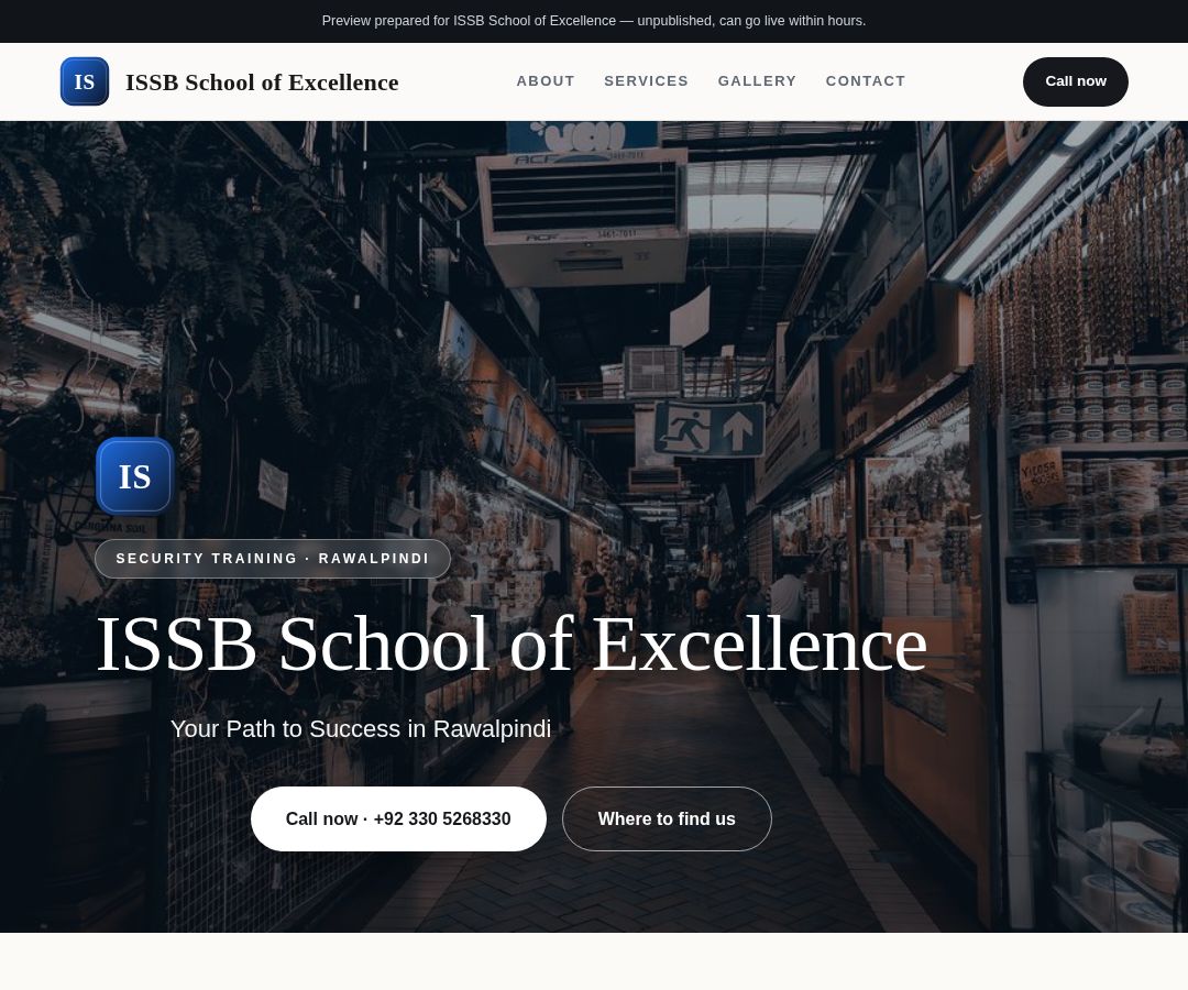 ISSB School of Excellence