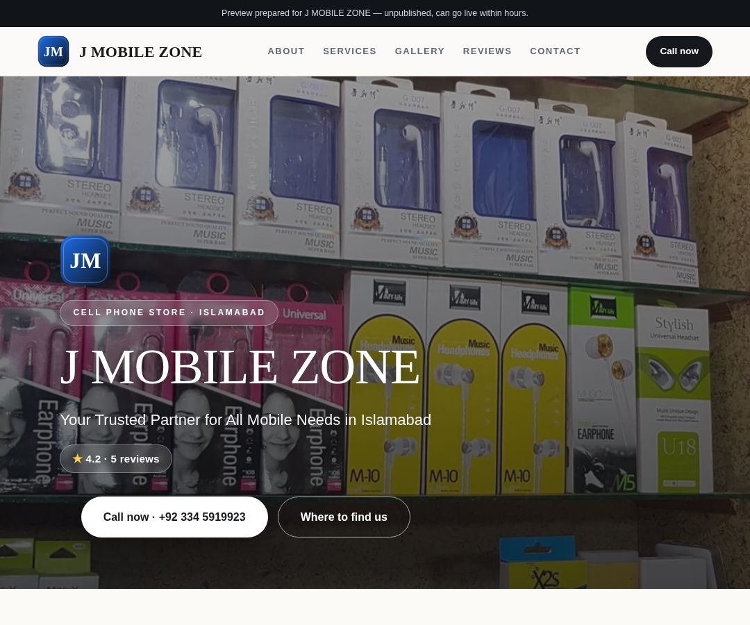 J MOBILE ZONE