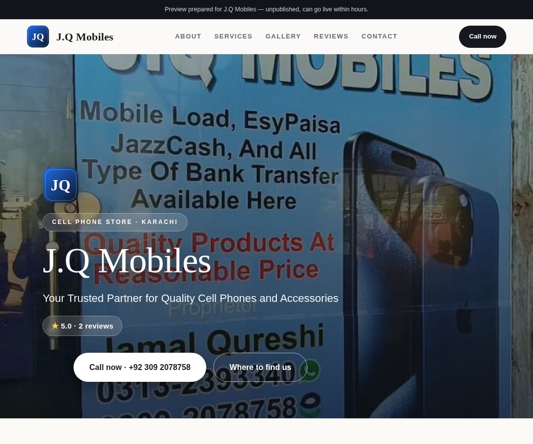J.Q Mobiles