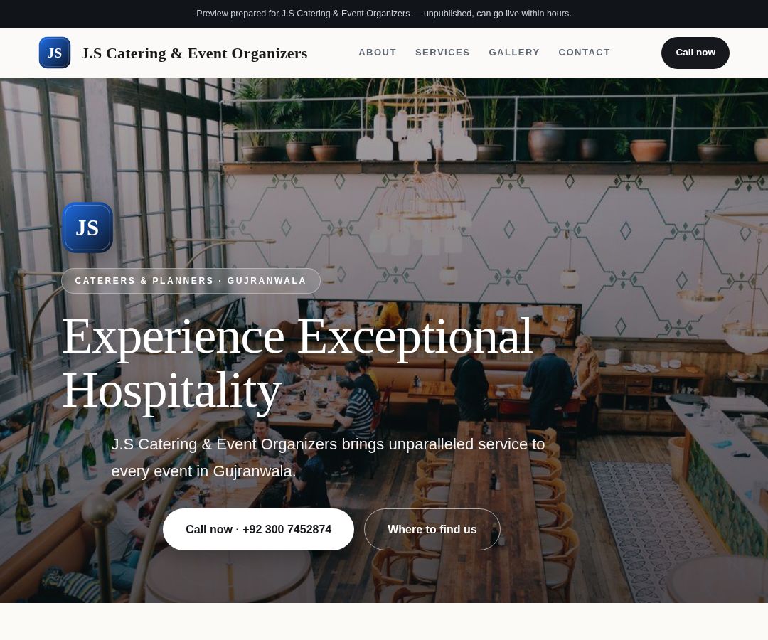 J.S Catering & Event Organizers