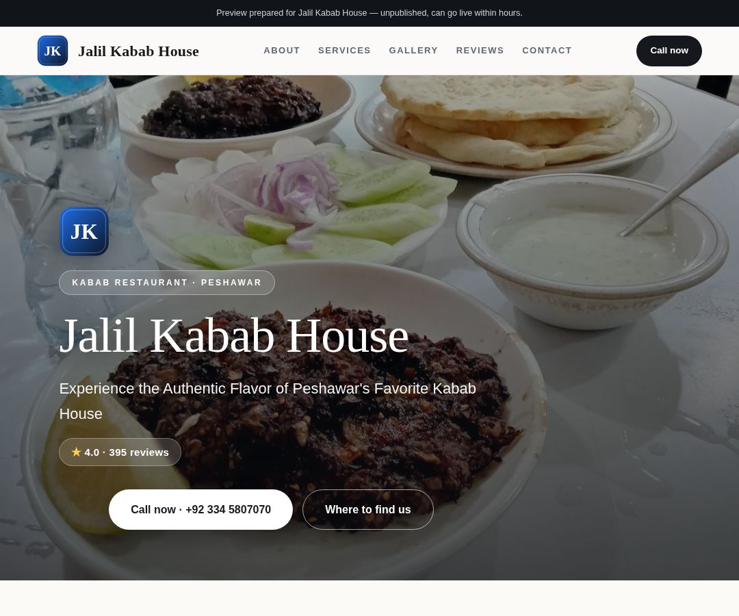 Jalil Kabab House