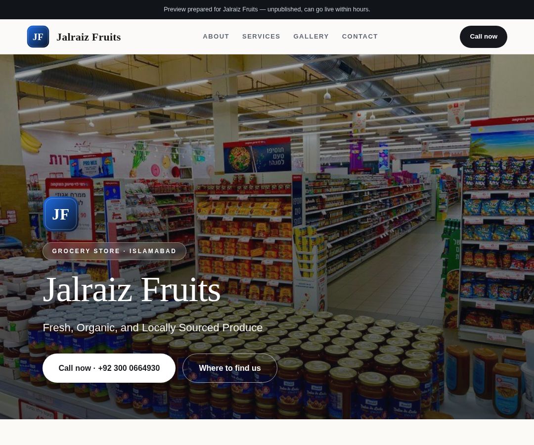 Jalraiz Fruits