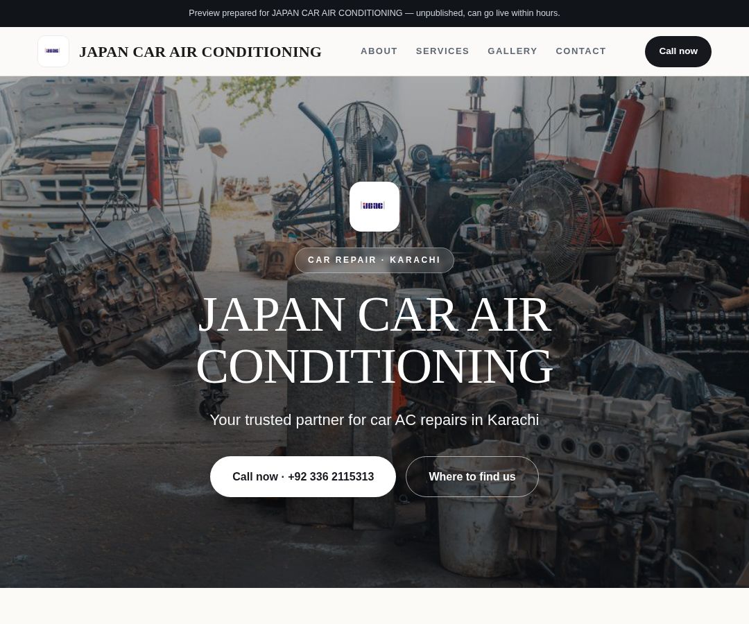 JAPAN CAR AIR CONDITIONING
