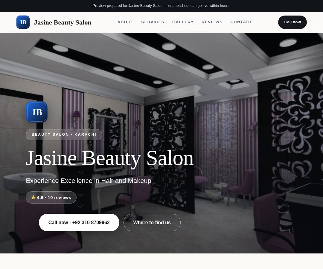 Jasine Beauty Salon