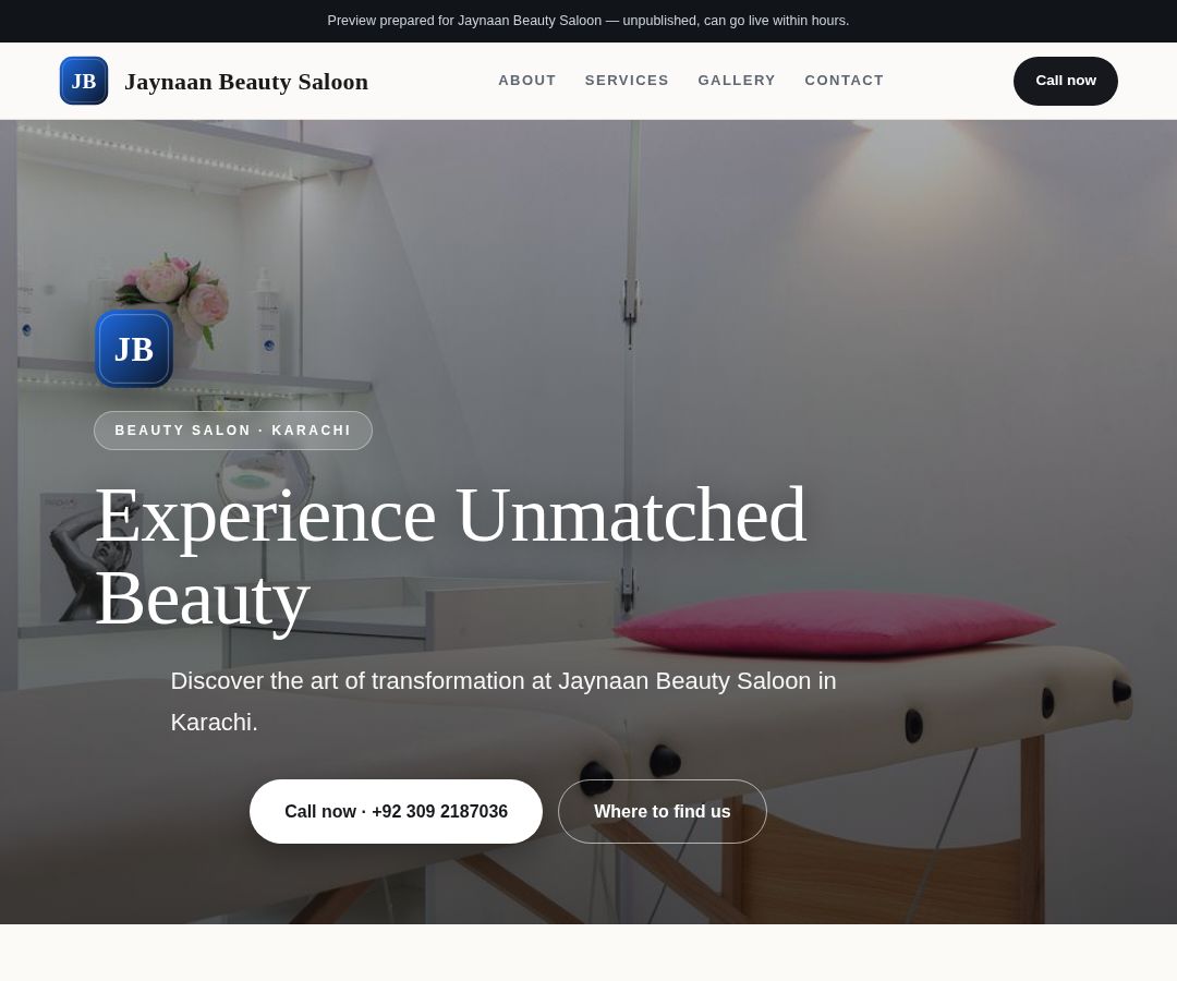 Jaynaan Beauty Saloon