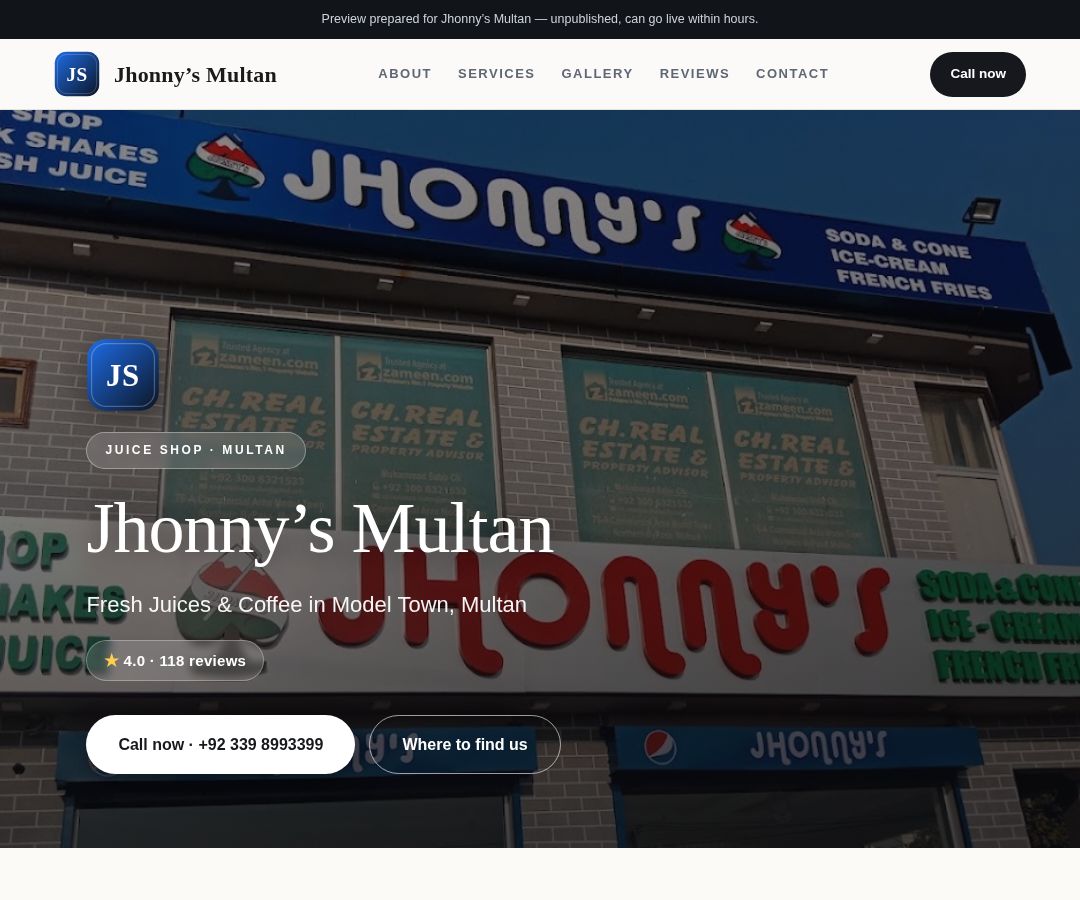 Jhonny’s Multan