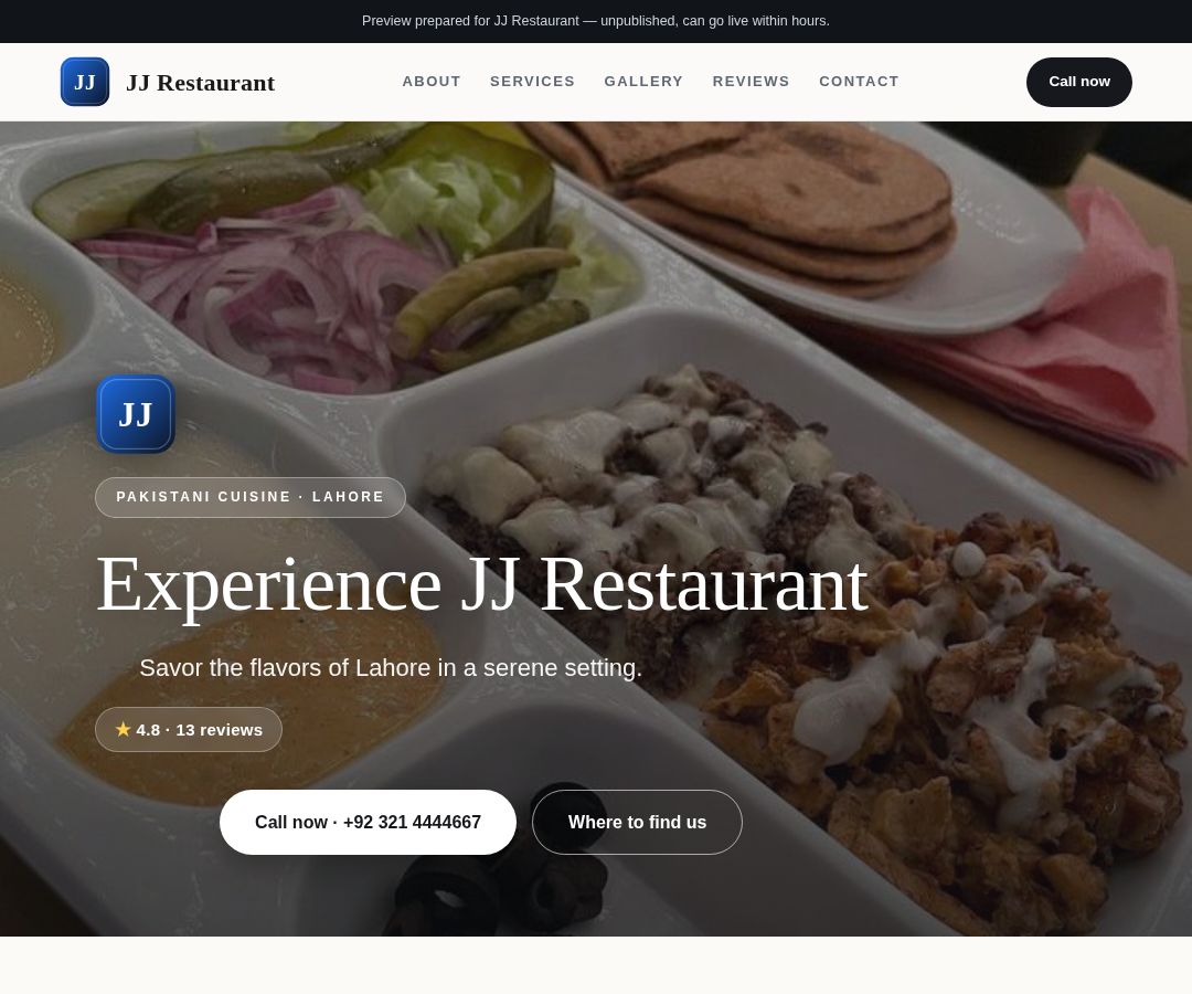 JJ Restaurant