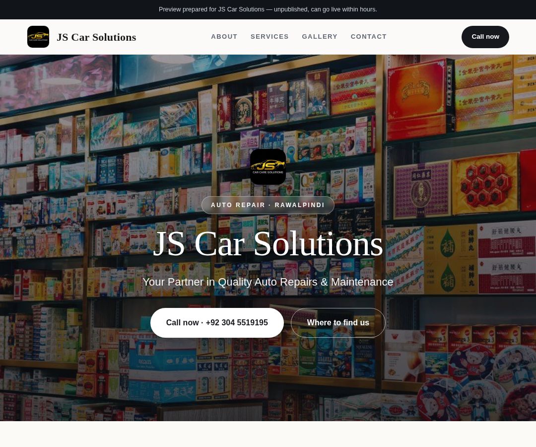 JS Car Solutions