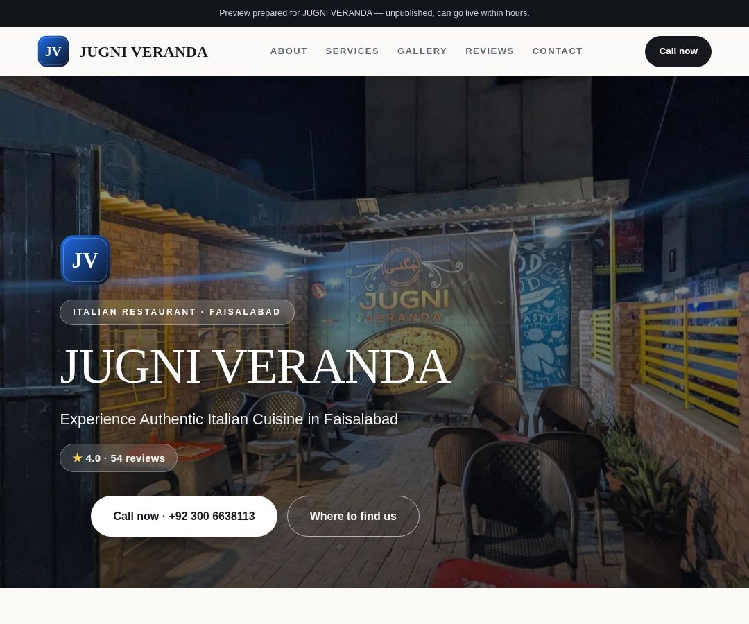 JUGNI VERANDA
