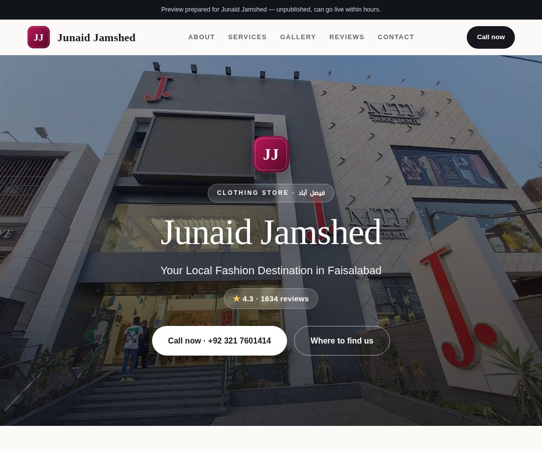 Junaid Jamshed