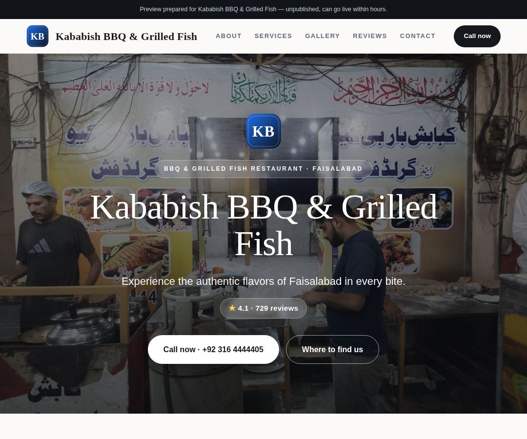 Kababish BBQ & Grilled Fish