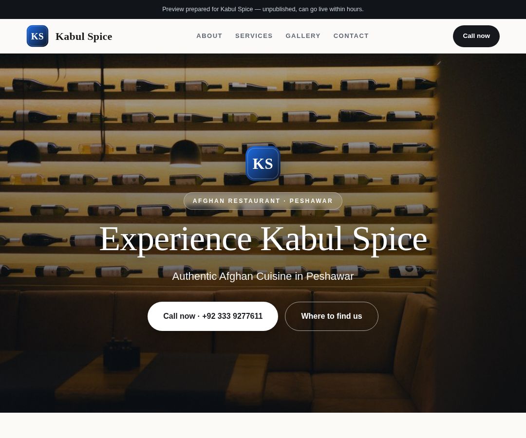 Kabul Spice