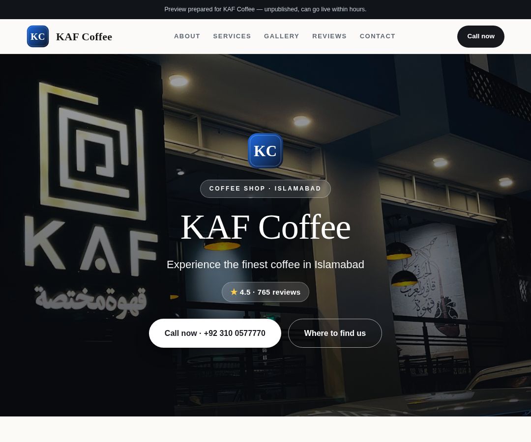 KAF Coffee