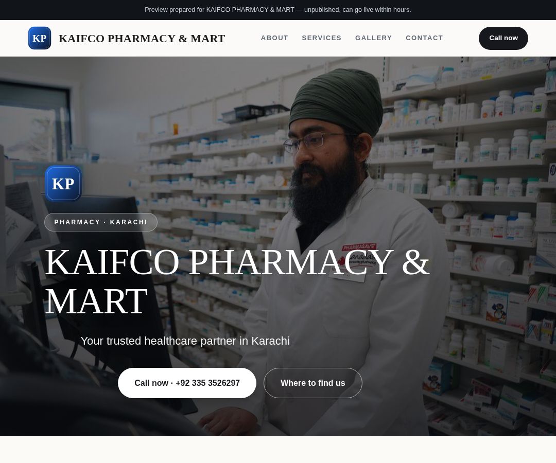 KAIFCO PHARMACY & MART