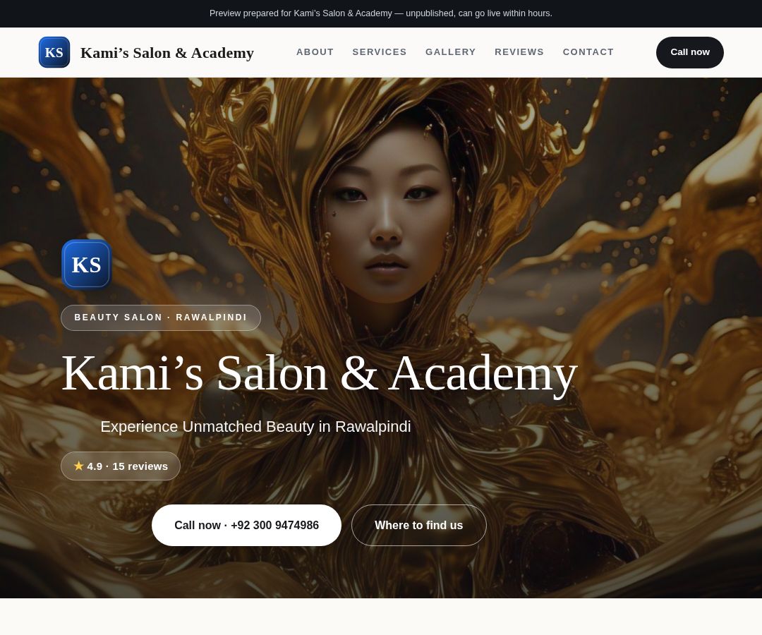 Kami’s Salon & Academy