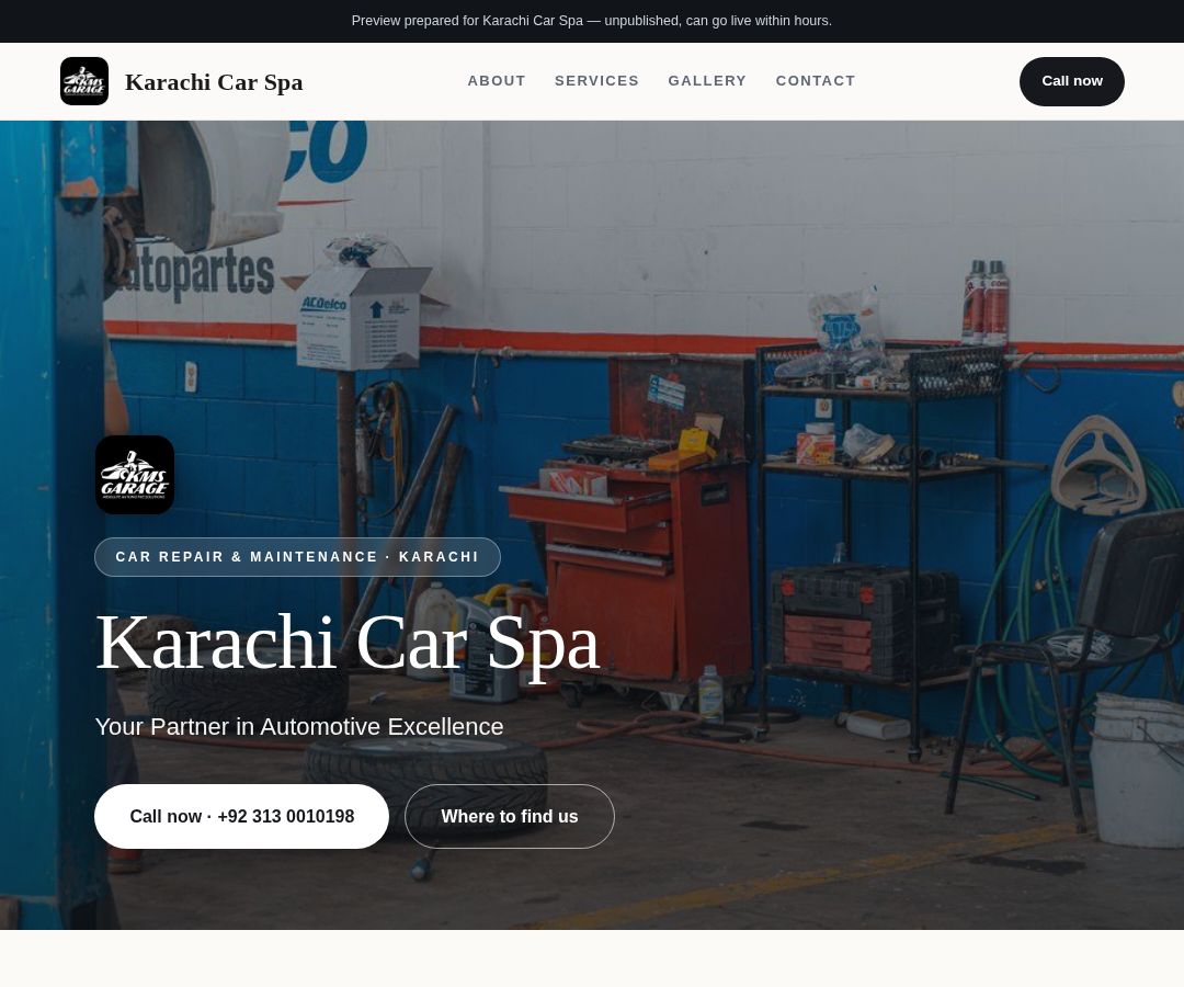 Karachi Car Spa
