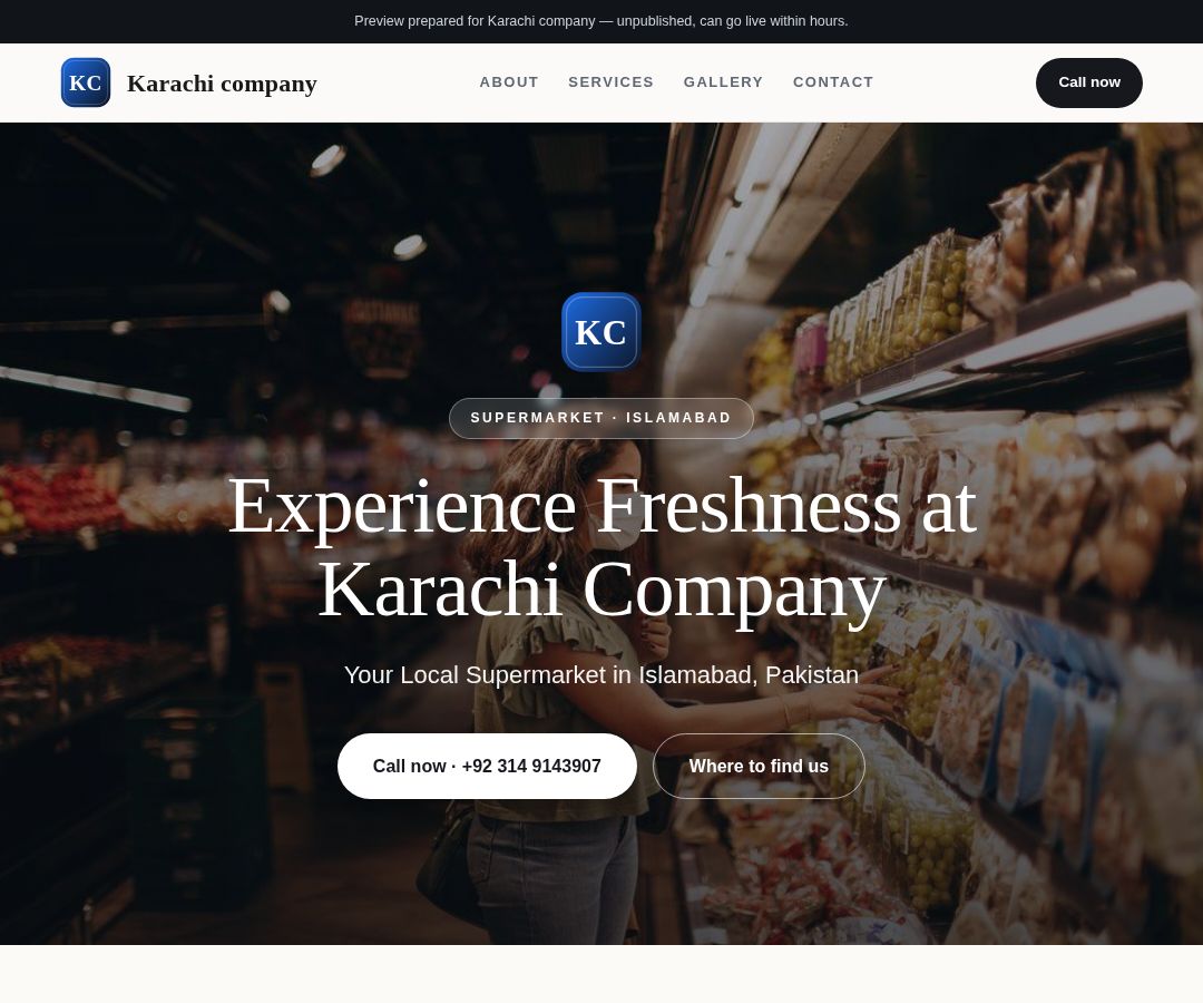 Karachi company