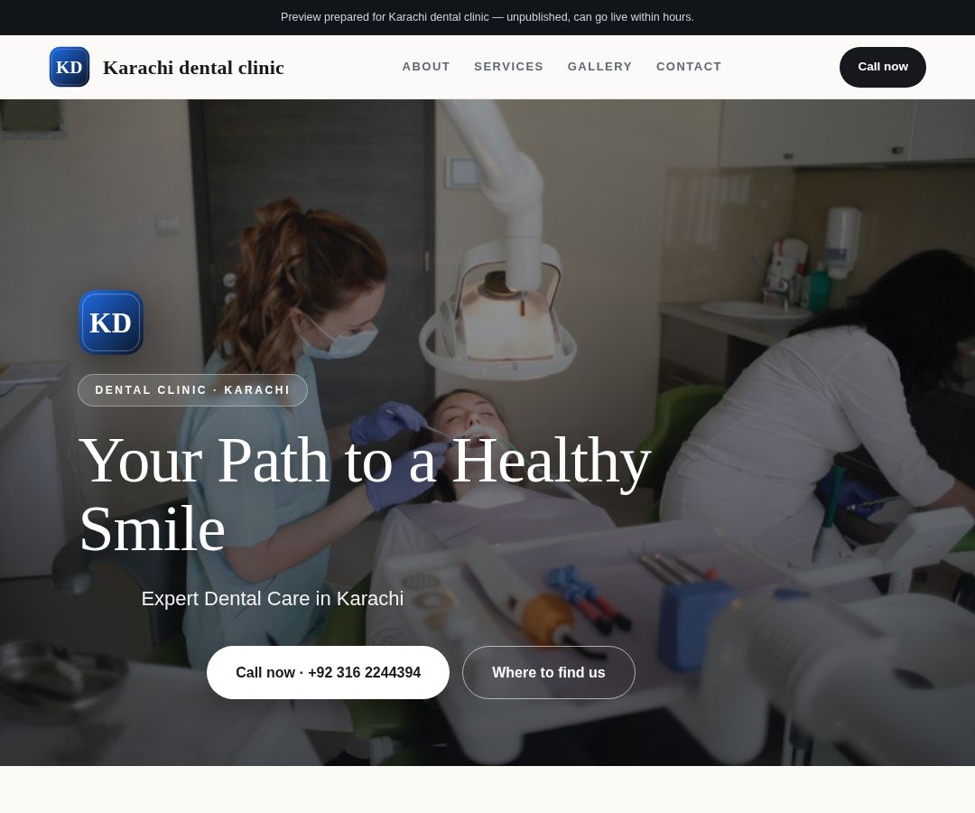 Karachi dental clinic