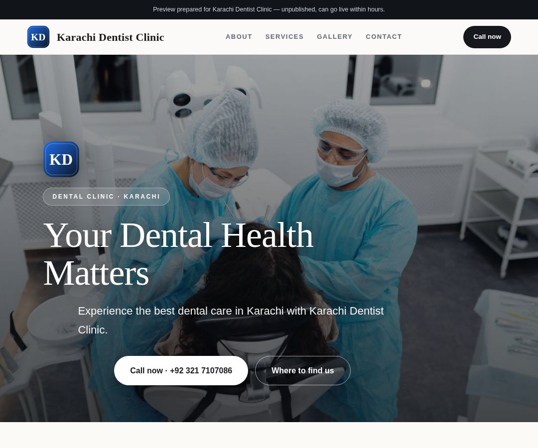 Karachi Dentist Clinic