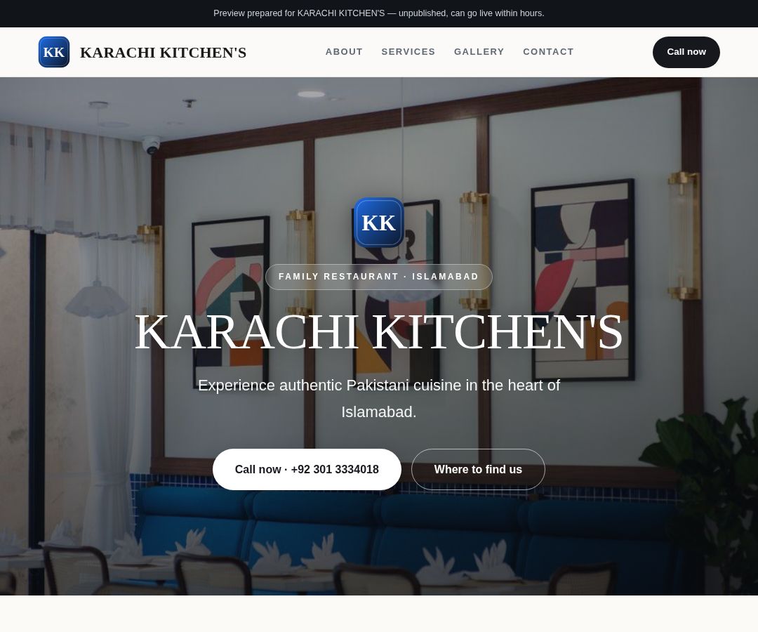 KARACHI KITCHEN'S