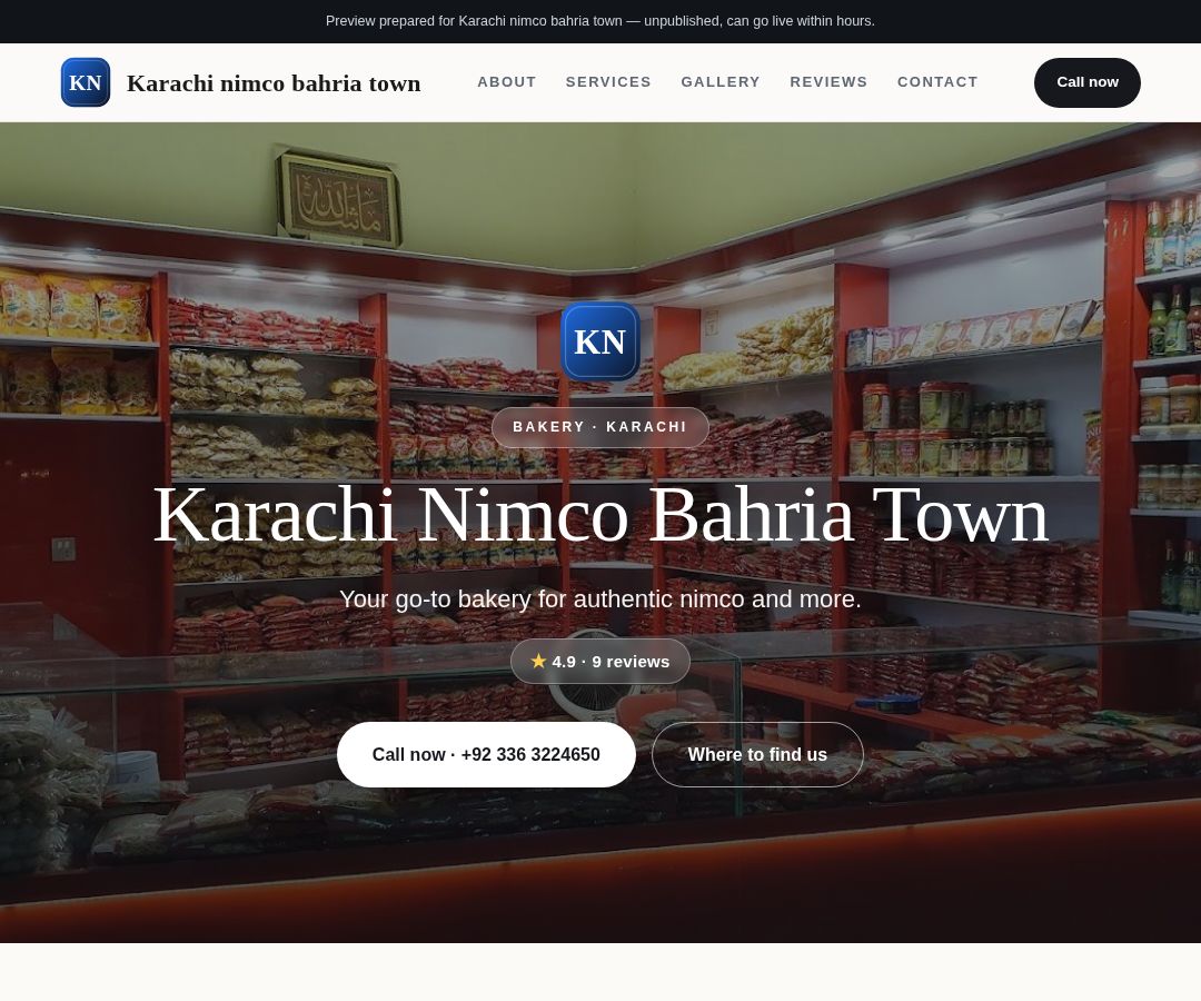 Karachi nimco bahria town