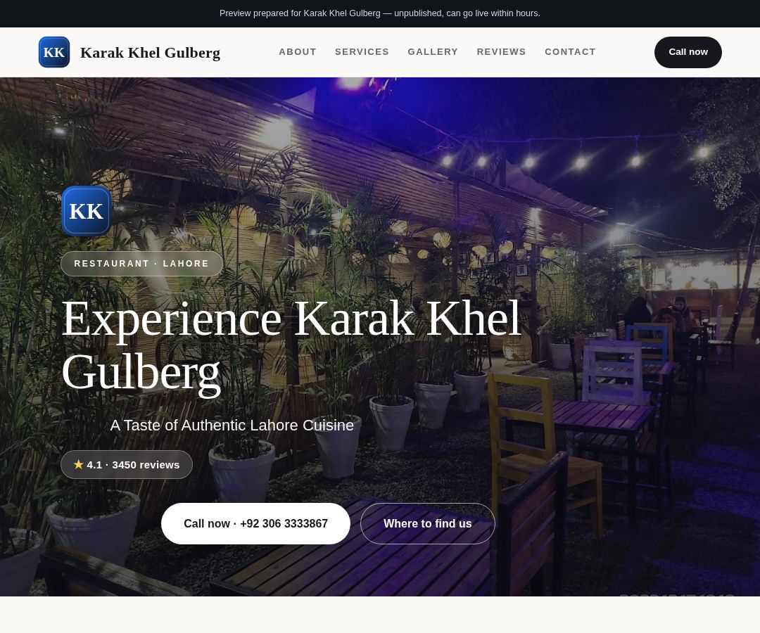 Karak Khel Gulberg