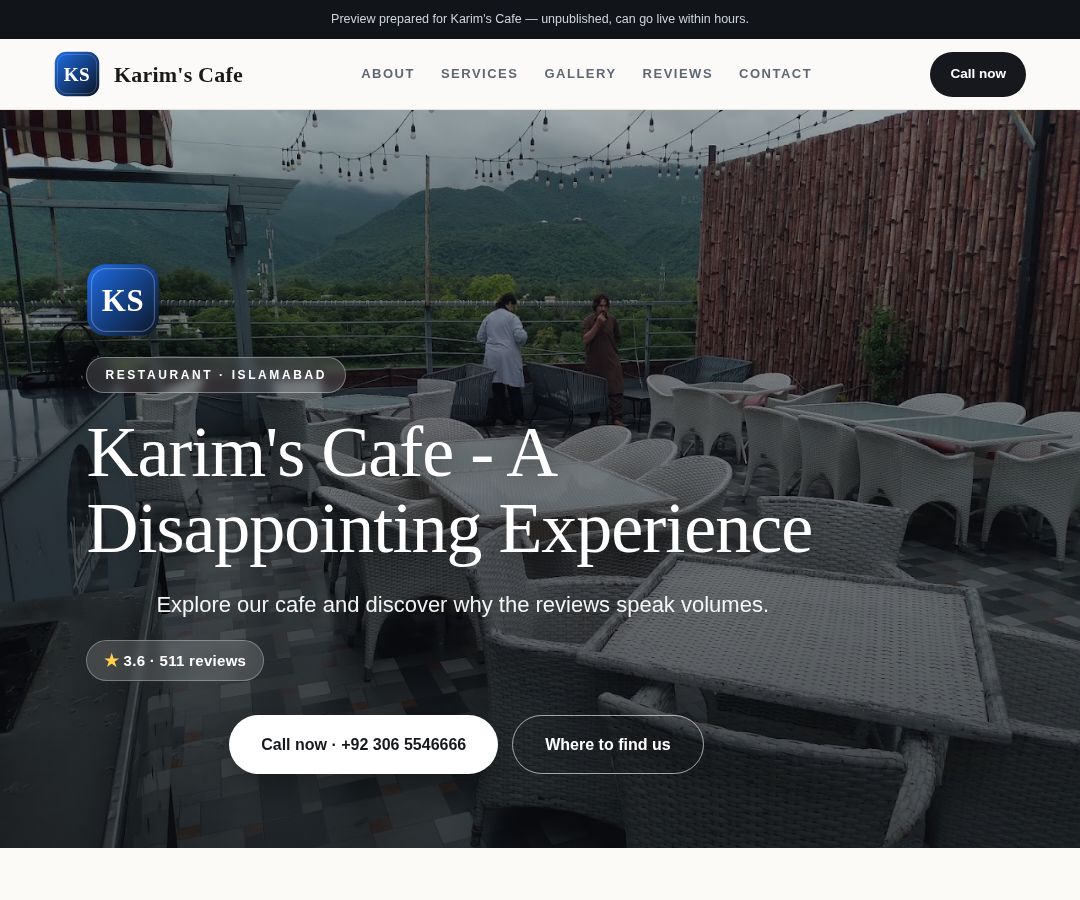 Karim's Cafe