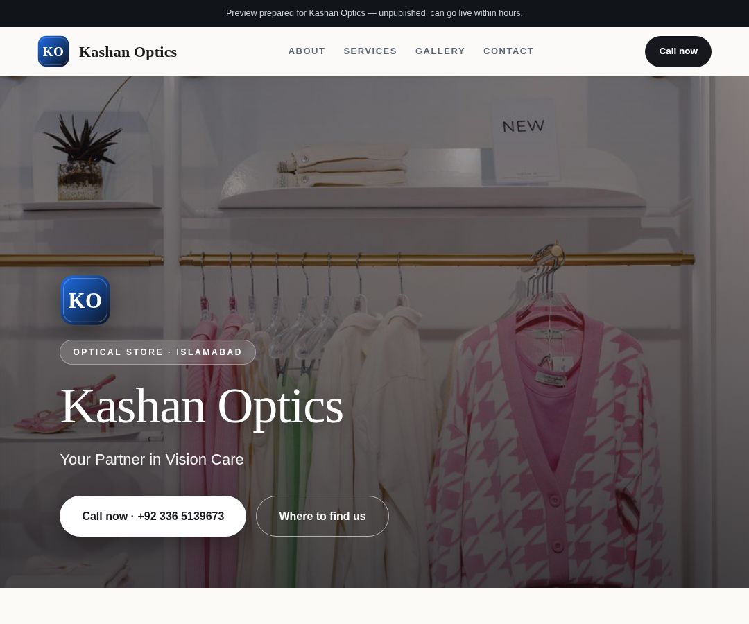 Kashan Optics