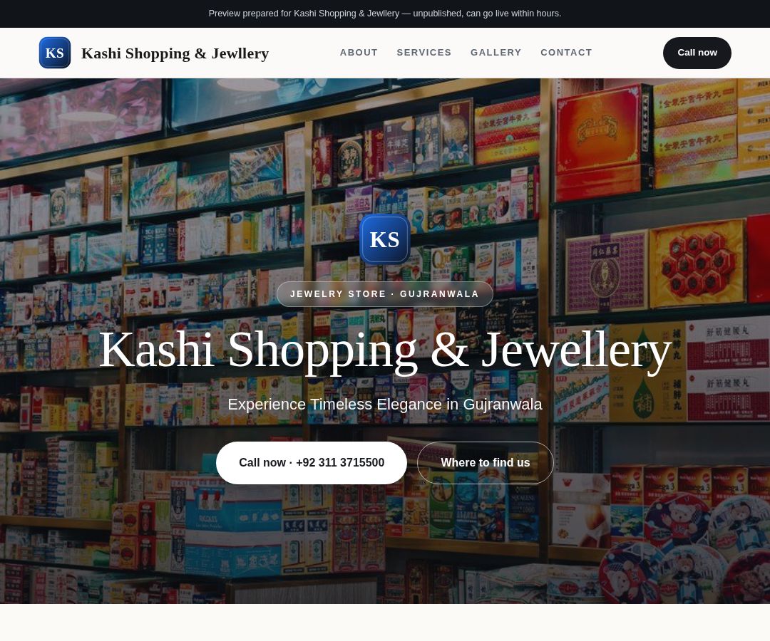 Kashi Shopping & Jewllery