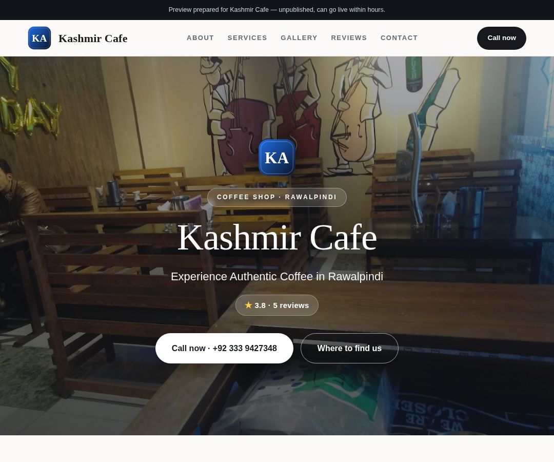 Kashmir Cafe
