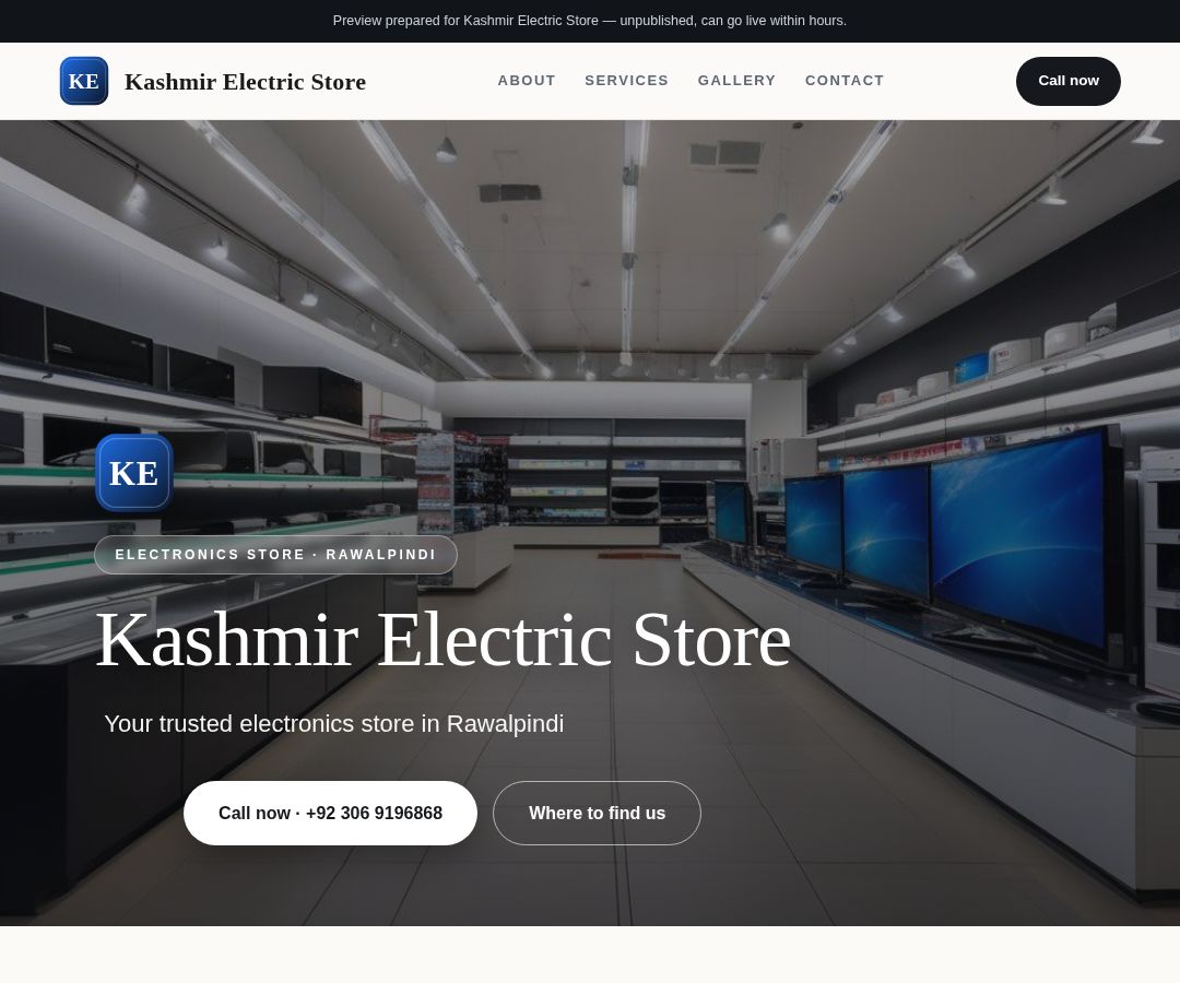 Kashmir Electric Store