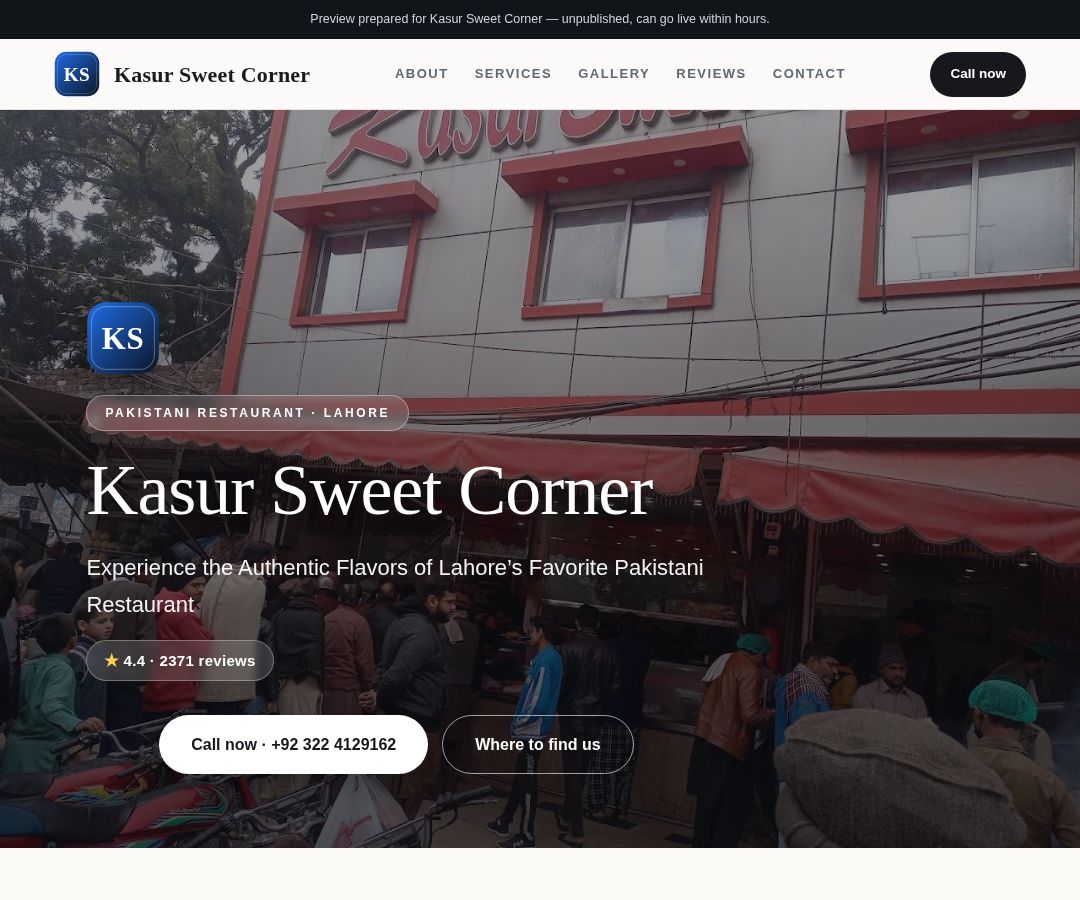 Kasur Sweet Corner
