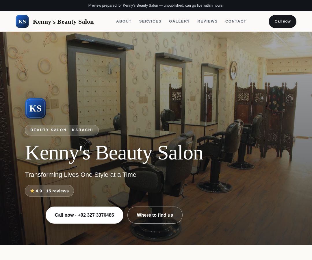 Kenny's Beauty Salon