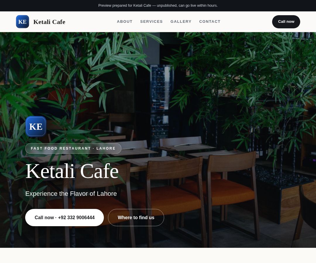 Ketali Cafe