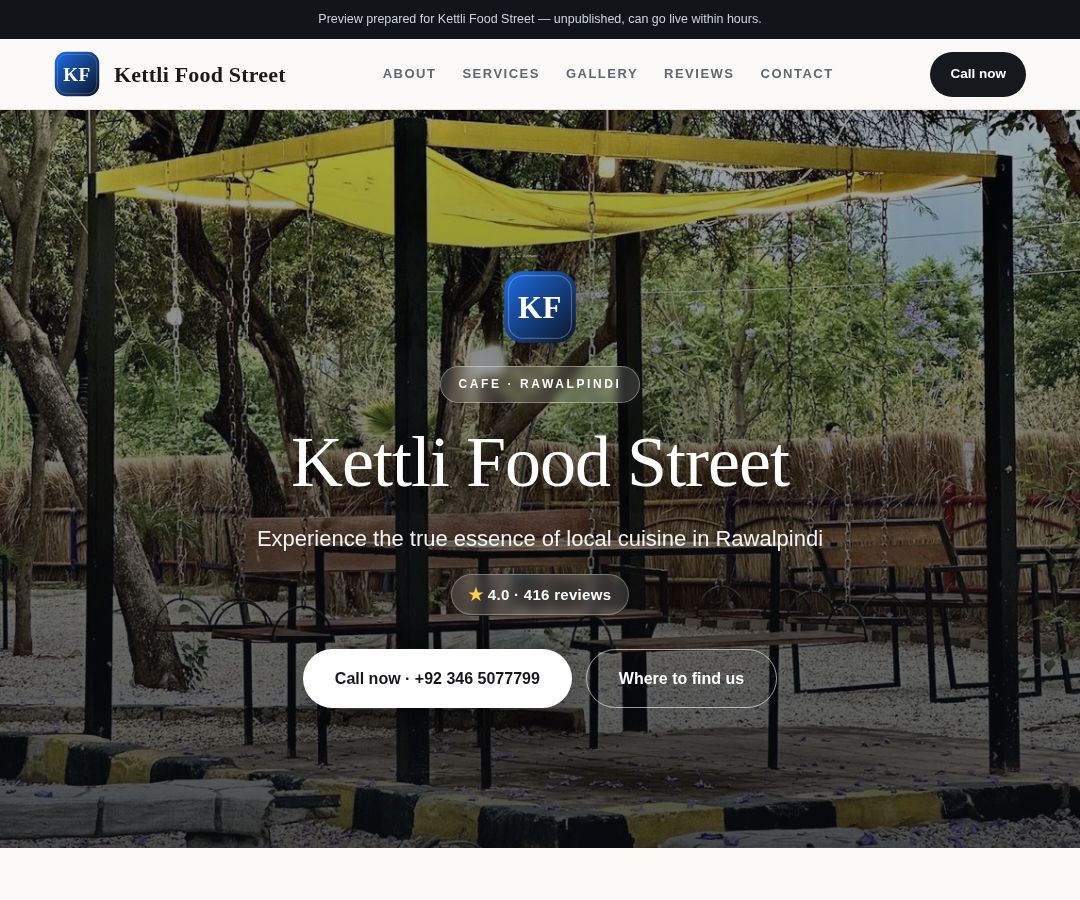 Kettli Food Street