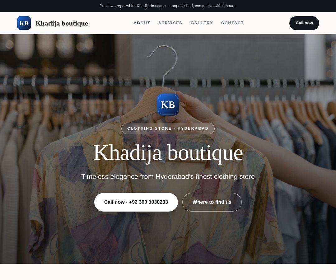 Khadija boutique