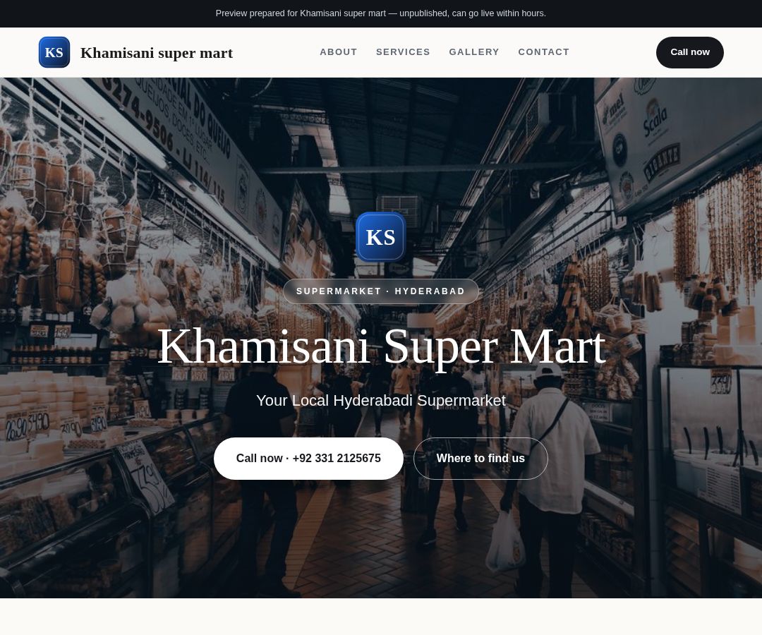 Khamisani super mart